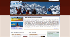 Desktop Screenshot of absolutetrekking.com